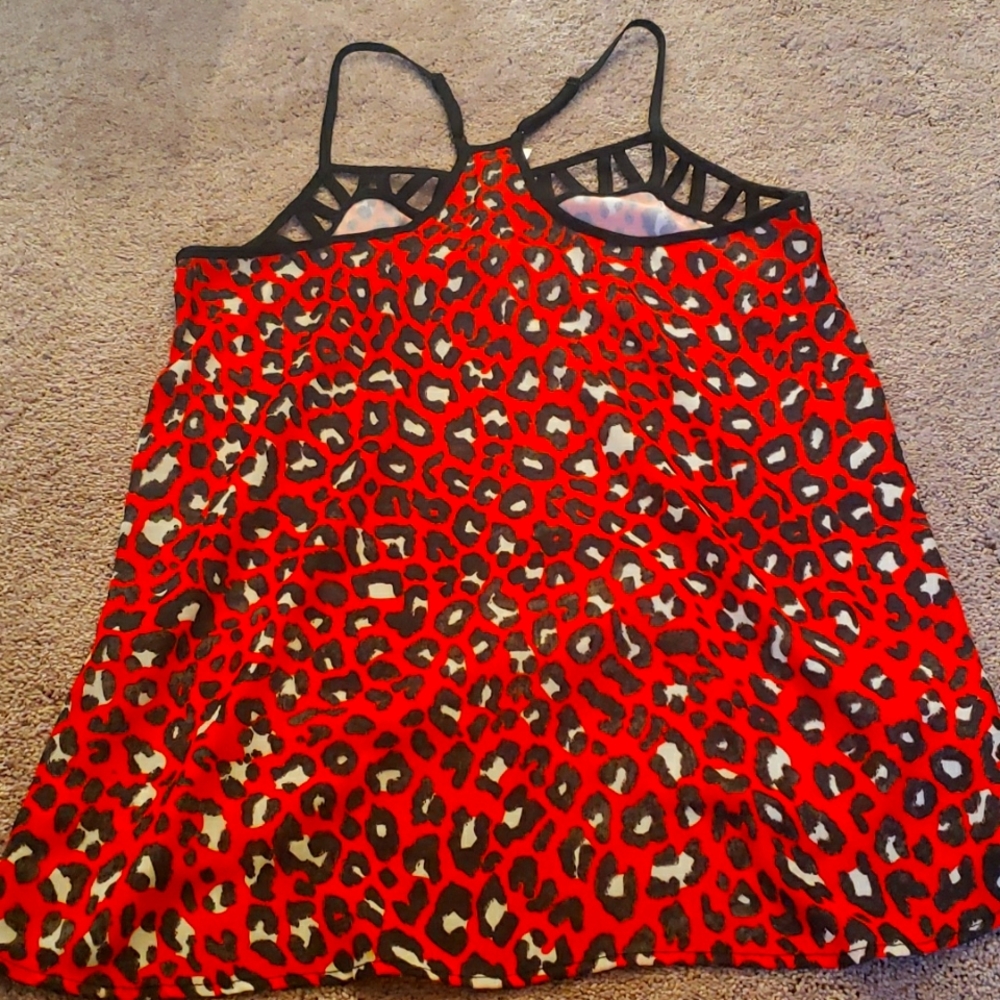 Red leopard Cami - Picture 2 of 2